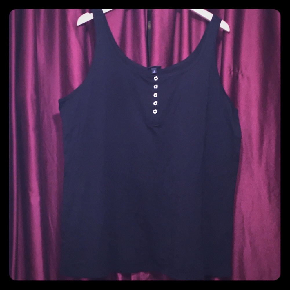 Black Burton Girlfriend Henley tank